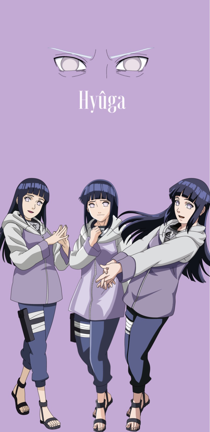 #freetoedit #hinata #hyuga #byakugan #naruto #wallpaper - Naruto Shippuden Hinata Hyūga , HD Wallpaper & Backgrounds