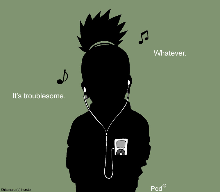 Shikamaru Wallpaper - Naruto - Shikamaru - Wallpaper - Shikamaru Listening To Music , HD Wallpaper & Backgrounds