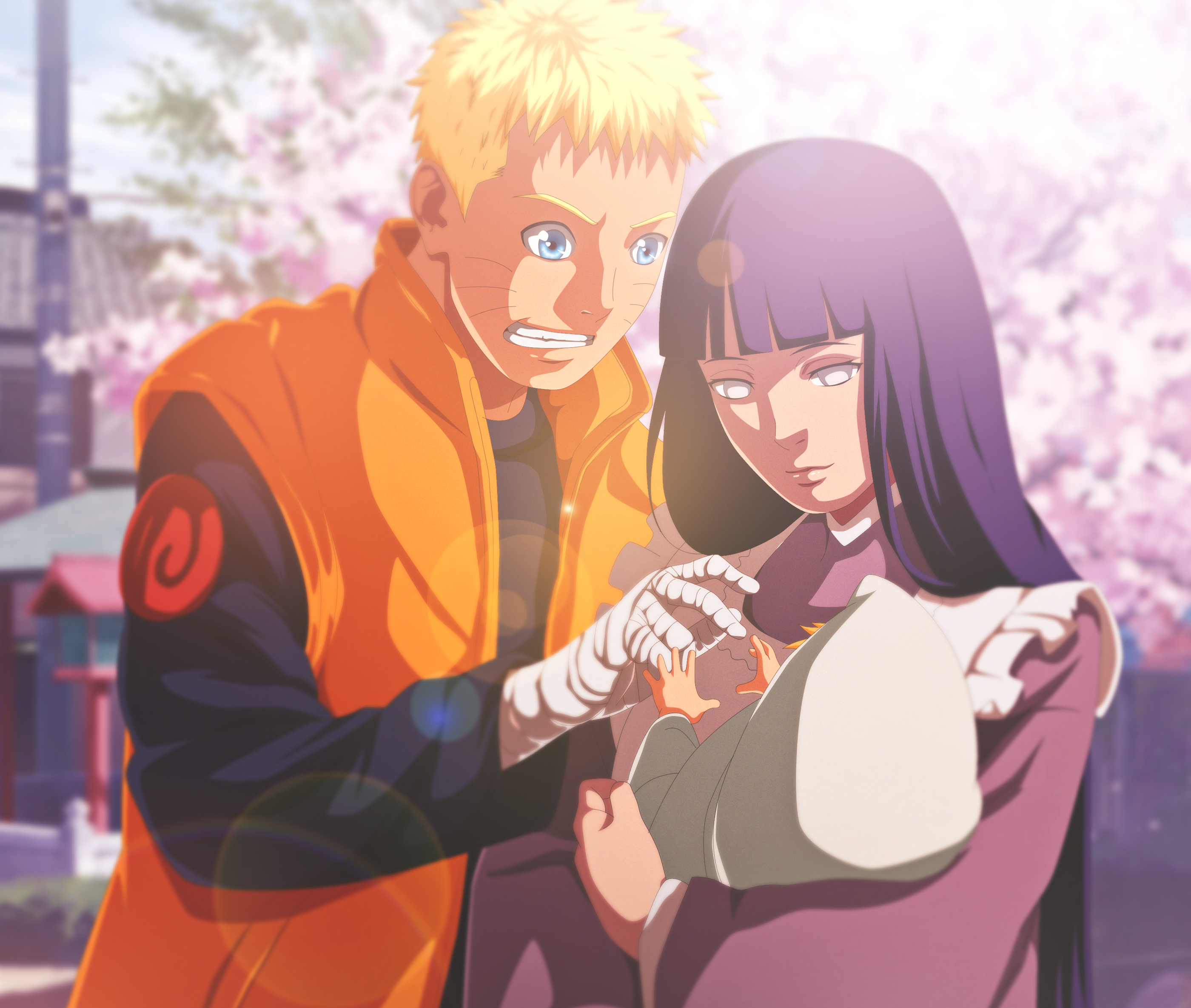 Hinata Hyuga Dan Naruto , HD Wallpaper & Backgrounds