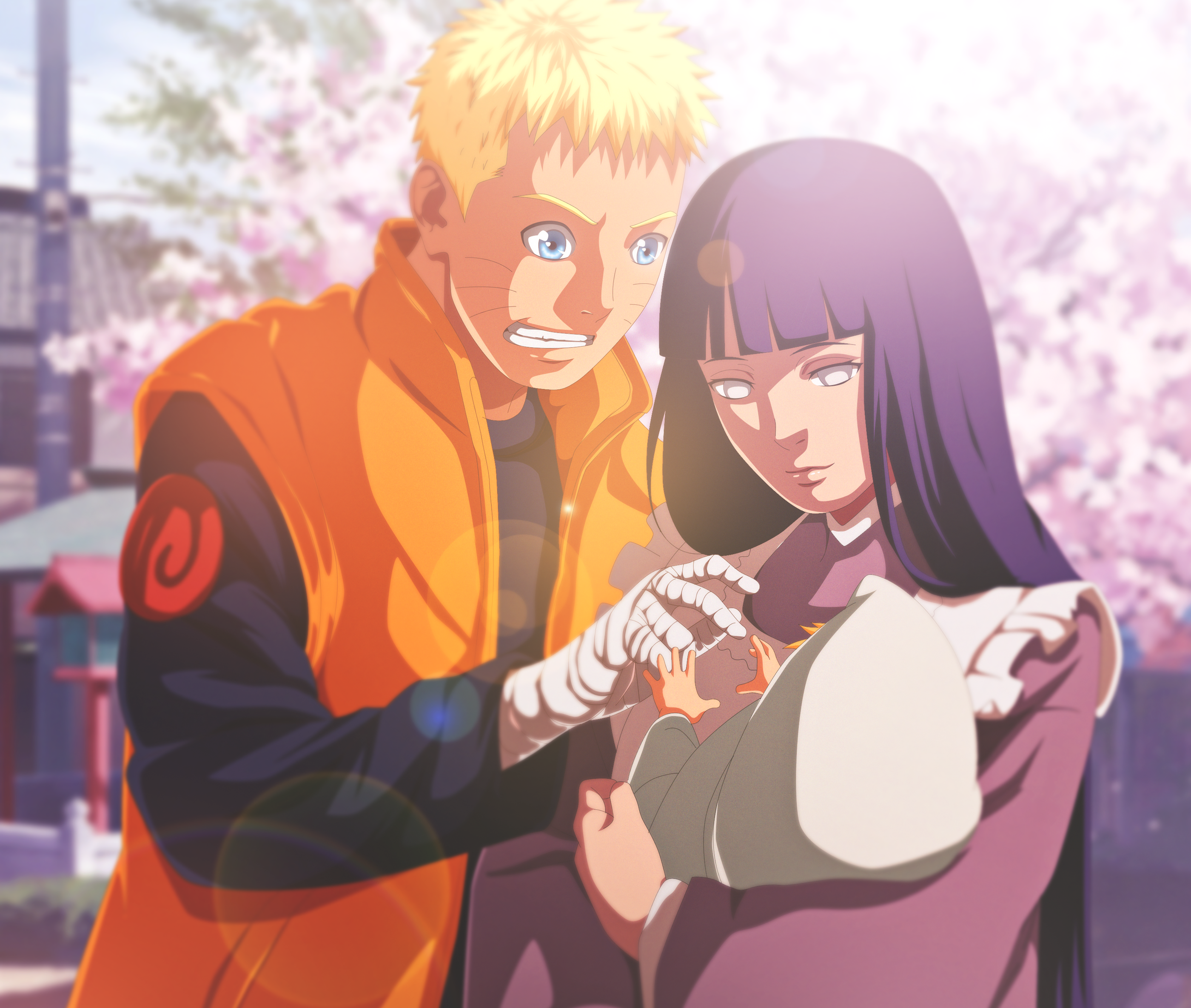 Hinata Hyuga Dan Naruto Hd Wallpaper Backgrounds Download