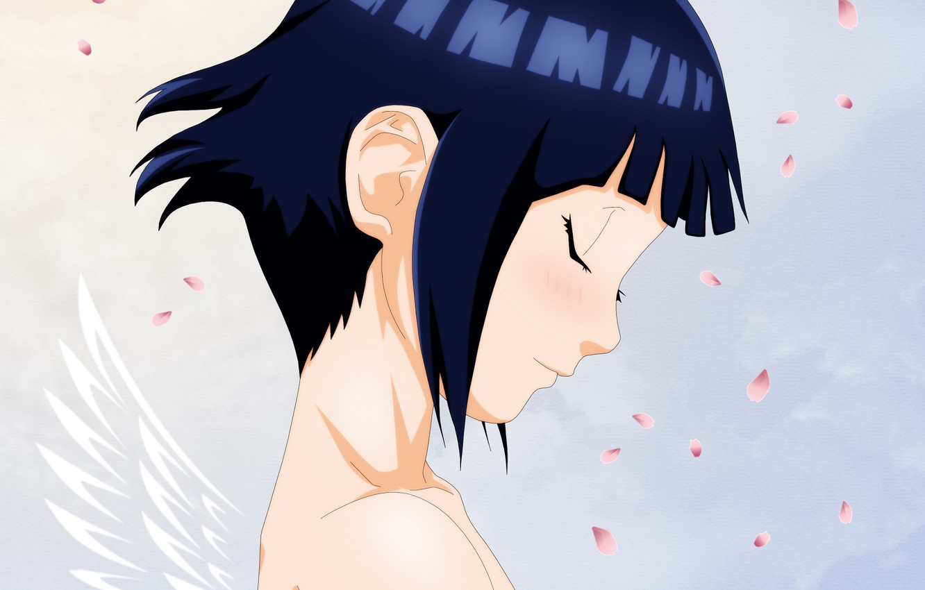 Photo Wallpaper Naruto, Hyuuga Hinata, Naruto, Hinata - Hinata Dan Naruto , HD Wallpaper & Backgrounds