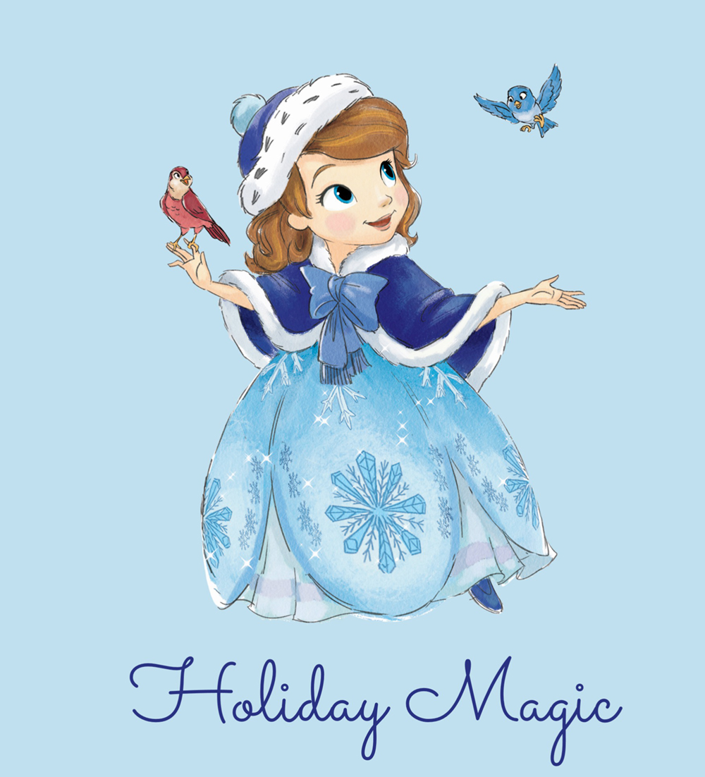 Sofia The First Wallpaper - Sofia The First Holiday In Enchancia Book , HD Wallpaper & Backgrounds
