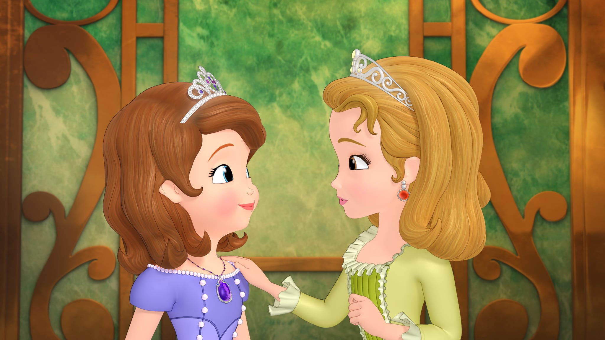 Sofia The First - Princess Sofia And Amber , HD Wallpaper & Backgrounds