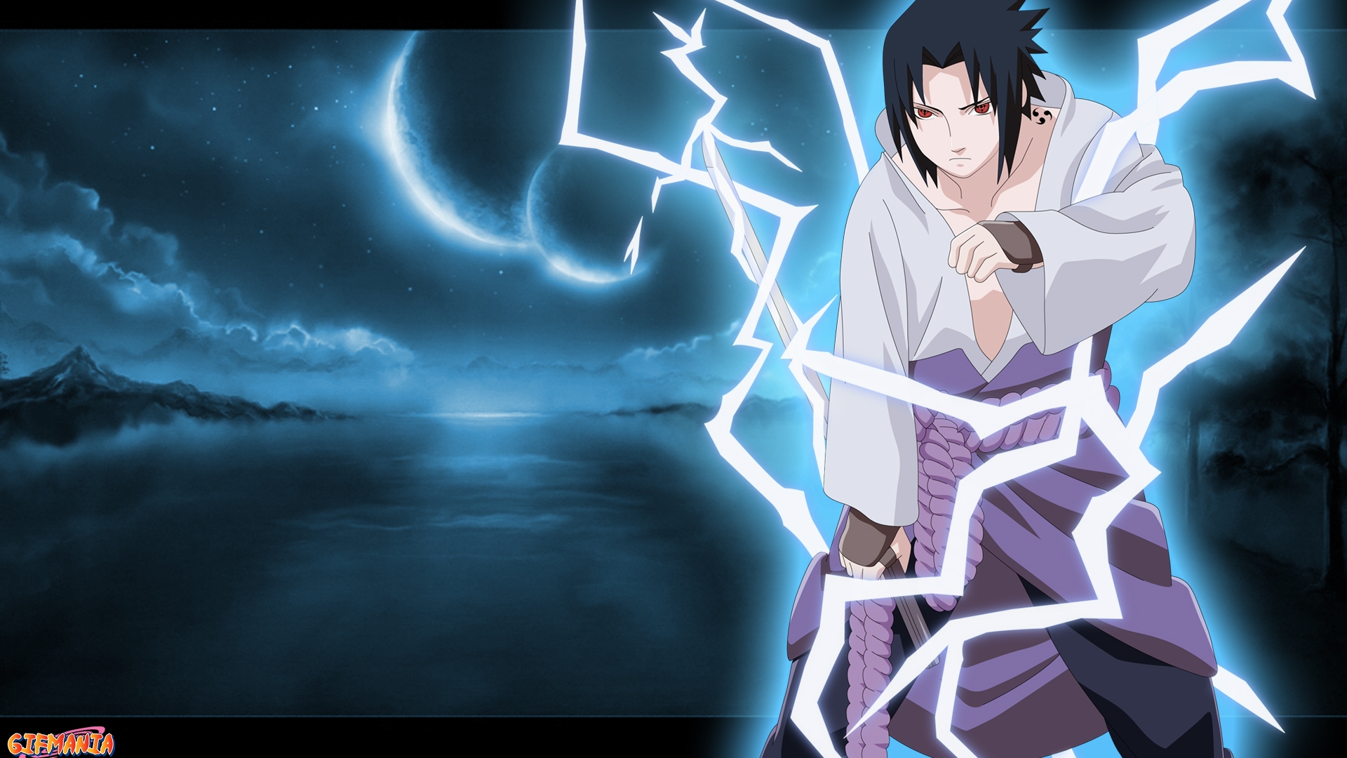 Sasuke Uchiha Narutos Realm - Shippuden Sasuke Uchiha Chidori , HD Wallpaper & Backgrounds