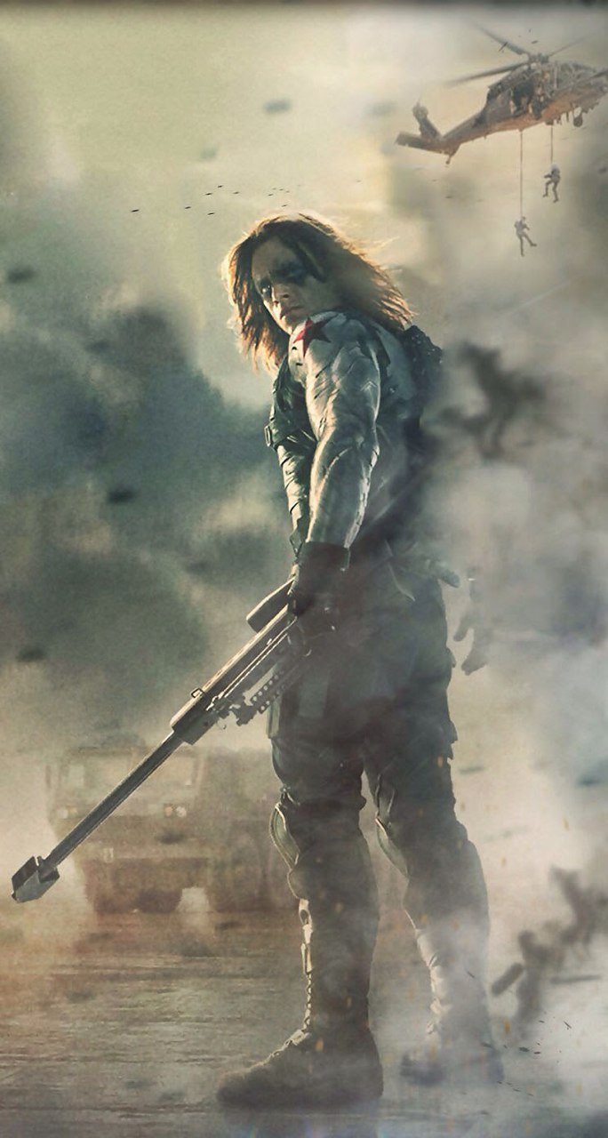 Winter Soldier - Winter Soldier Hd Wallpapers For Iphone , HD Wallpaper & Backgrounds