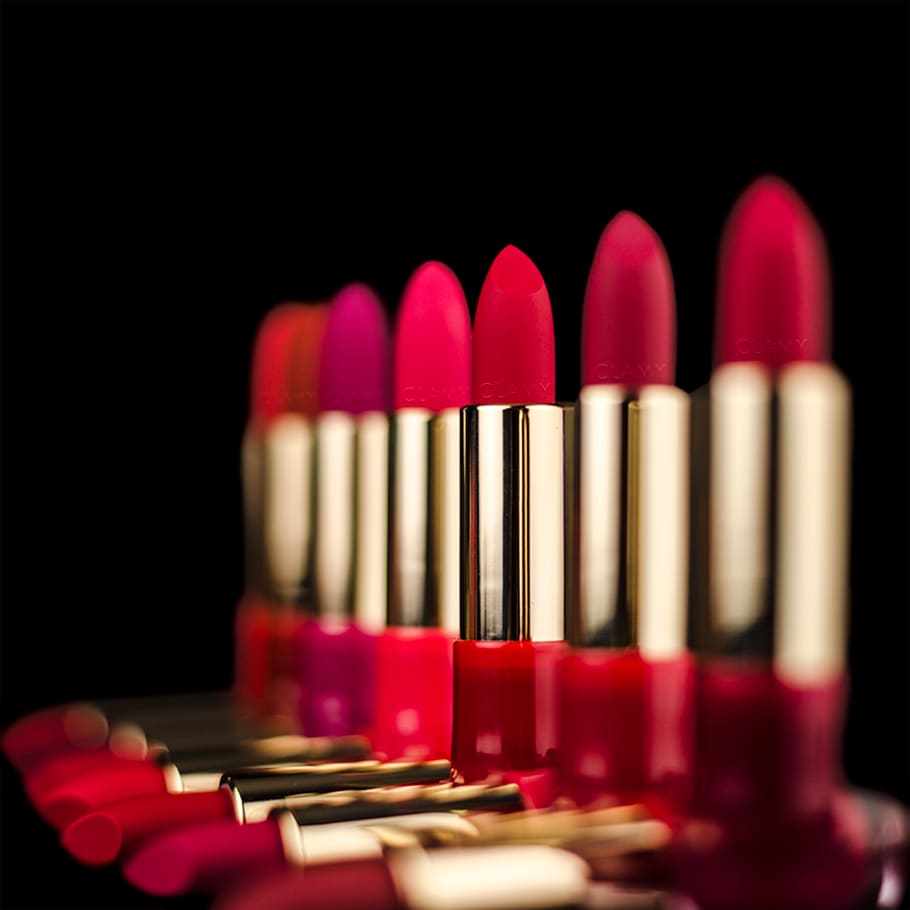 Clamy Cosmetics, Red Lipstick, Lip Makeup, Lip Cosmetic, - Makeup Lipstick , HD Wallpaper & Backgrounds
