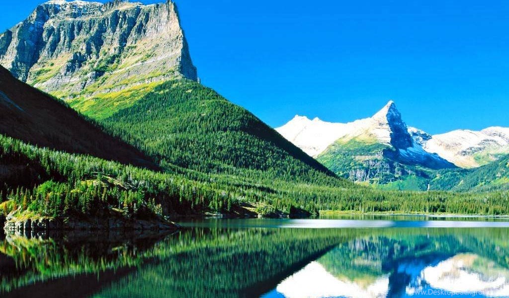 Hd Nature Wallpapers Free Download Hd Wallpapers Desktop - Glacier National Park , HD Wallpaper & Backgrounds