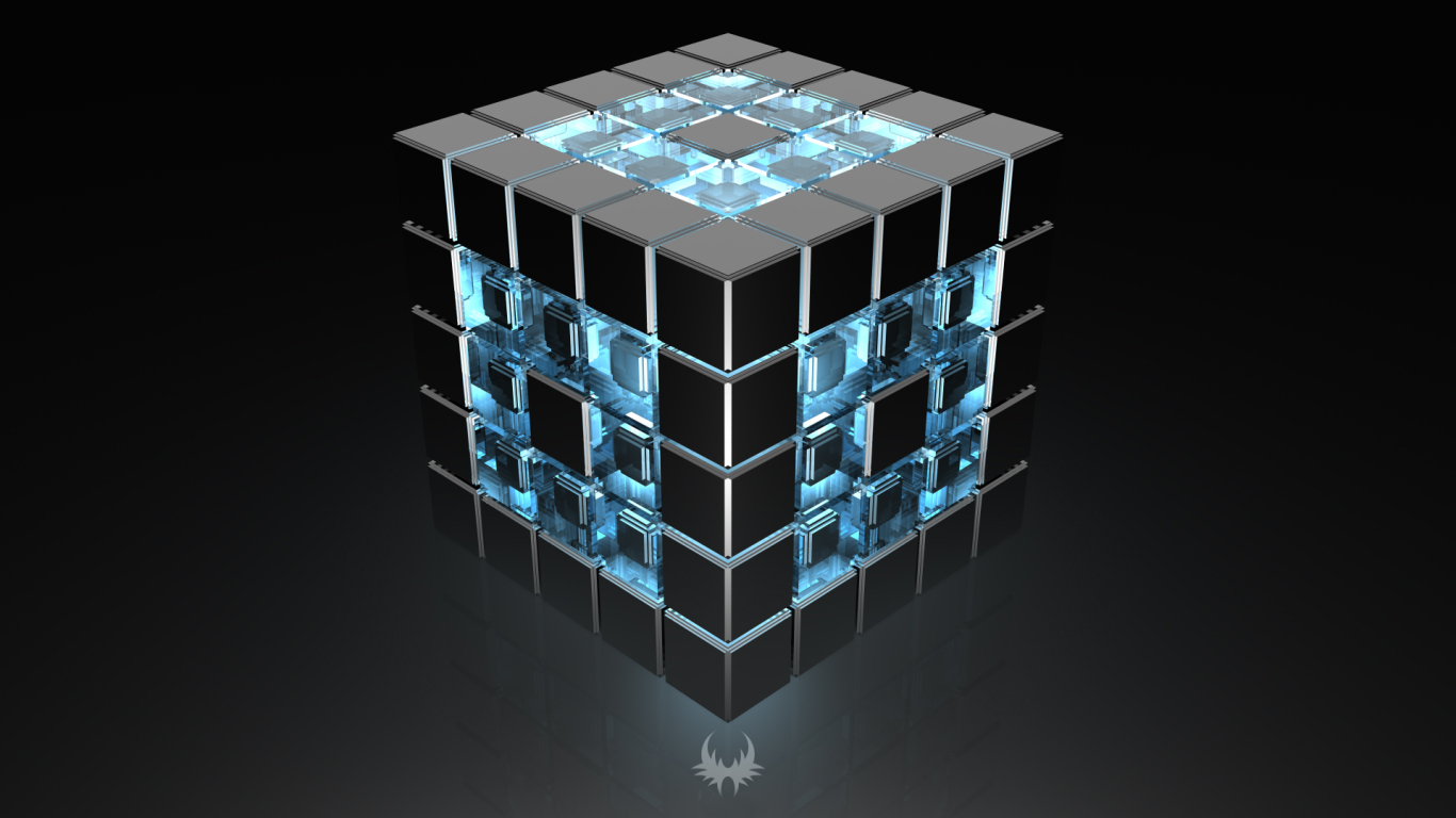 3d Cube , HD Wallpaper & Backgrounds
