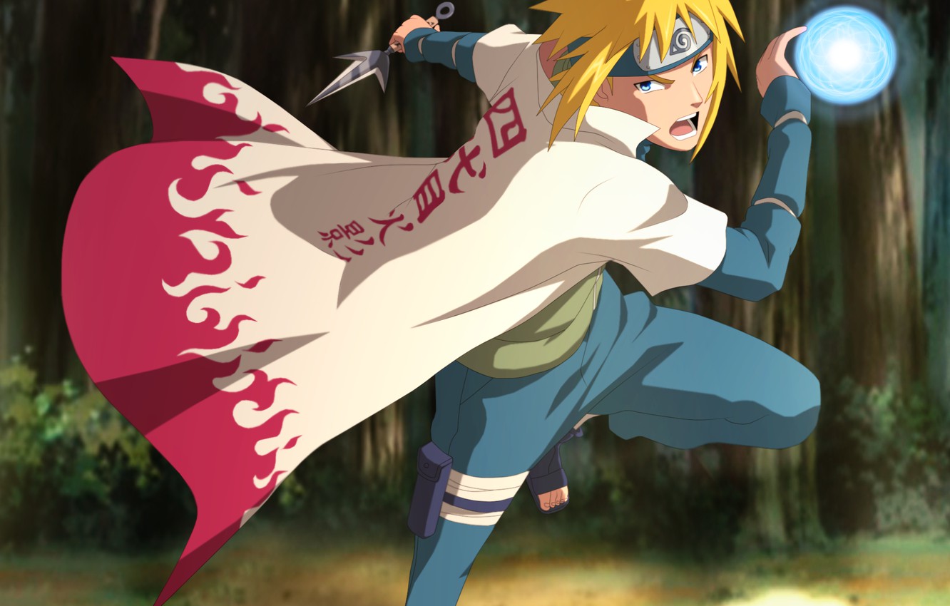 Photo Wallpaper Naruto, Naruto, Kunai, Minato, Namikaze - Imagens Do Minato Namikaze , HD Wallpaper & Backgrounds