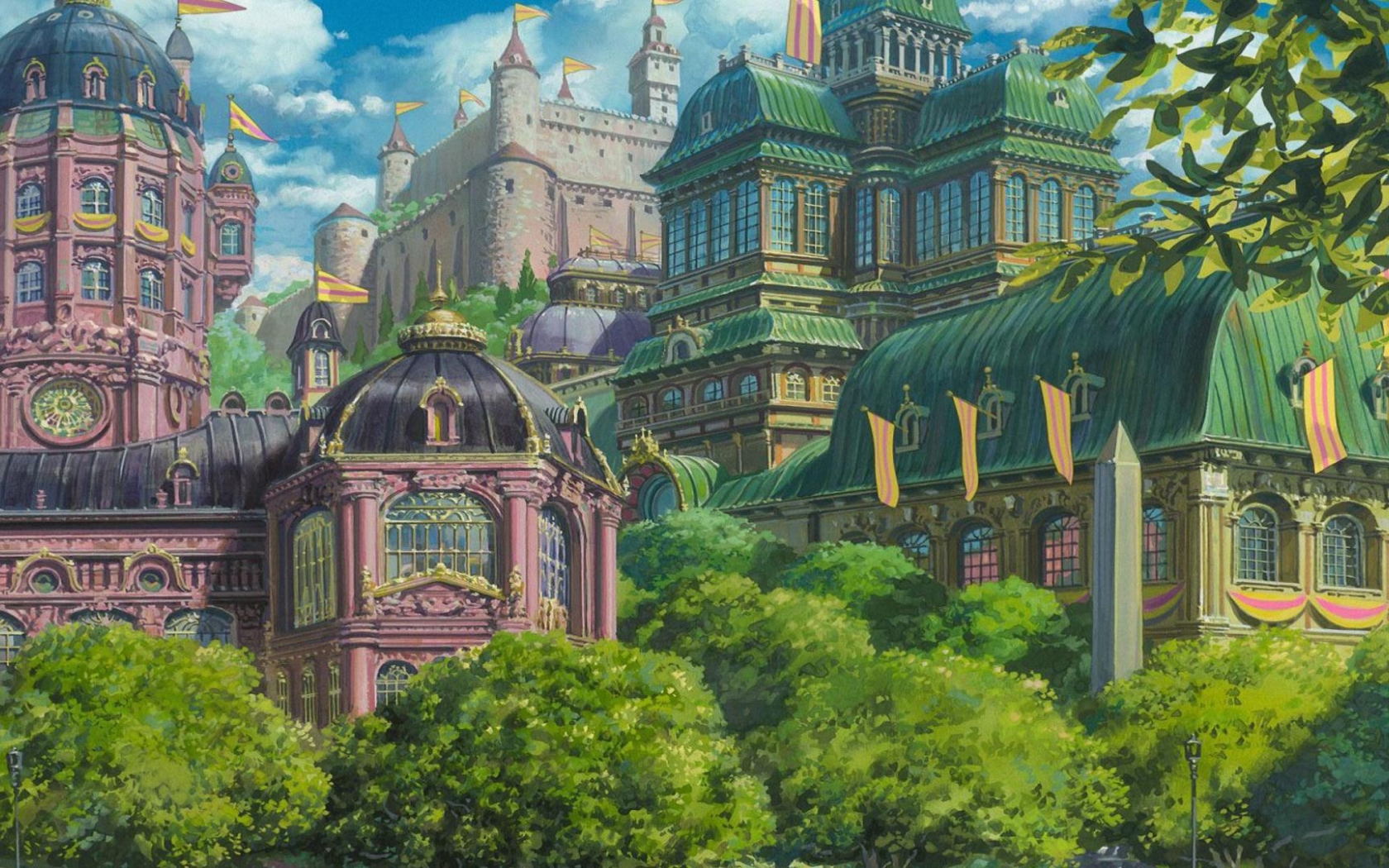 Howl S Moving Castle Wallpaper 90136 Hd Wallpapers - Howl's Moving Castle Wallpaper Phone , HD Wallpaper & Backgrounds