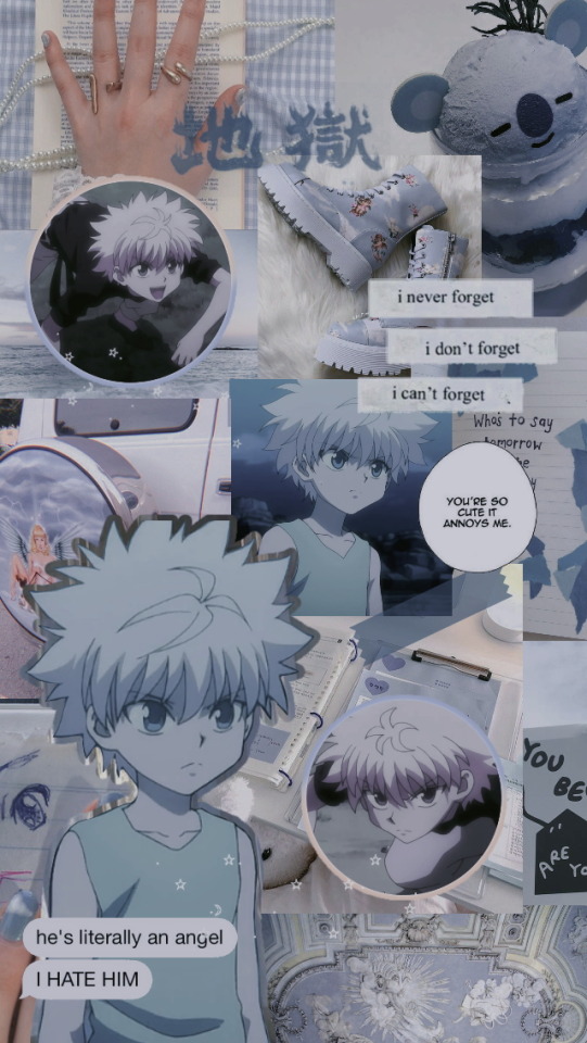 Image - Killua Lockscreen , HD Wallpaper & Backgrounds