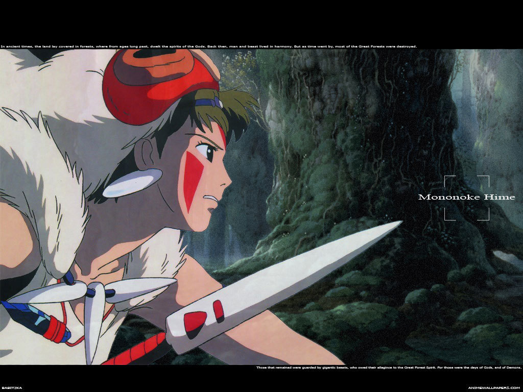 Princess Mononoke 38 Background Wallpaper - Princess Mononoke , HD Wallpaper & Backgrounds