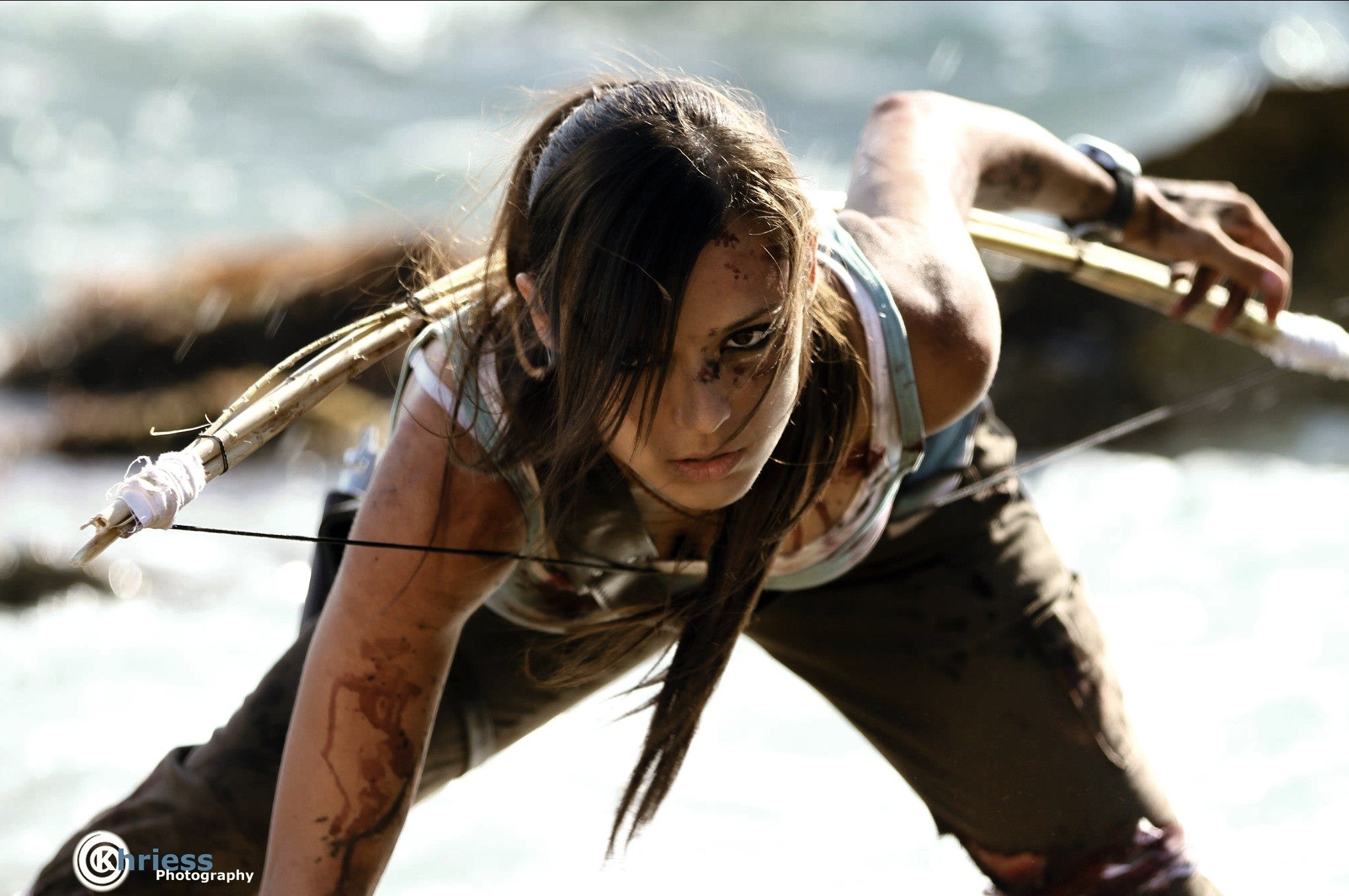 Wallpaper - Tomb Raider Cosplay , HD Wallpaper & Backgrounds