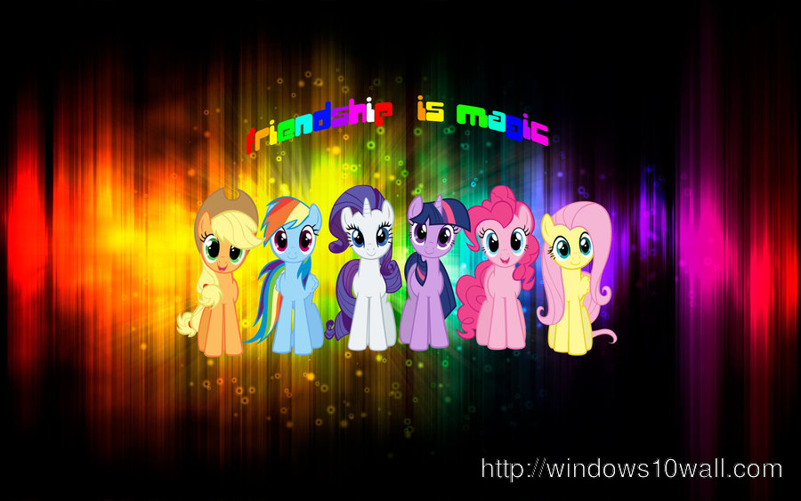 Mlp Wallpaper - My Little Pony Friendship , HD Wallpaper & Backgrounds