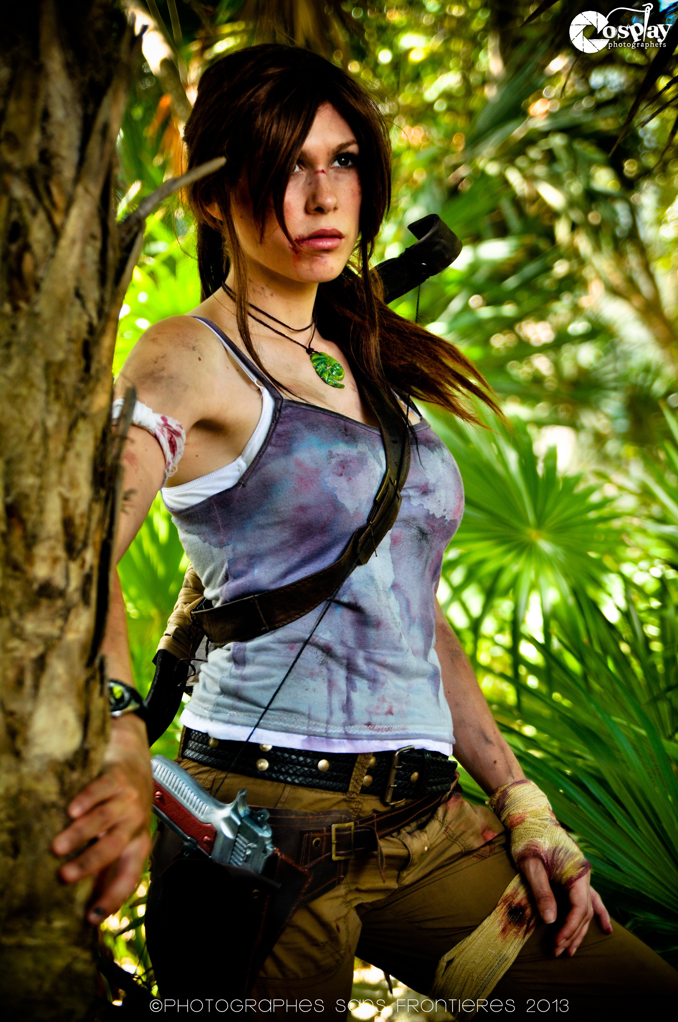 Wallpaper - New Lara Croft Cosplays , HD Wallpaper & Backgrounds
