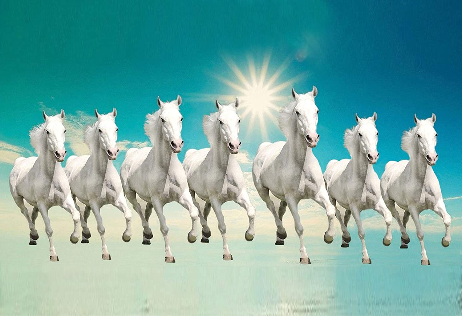Running White Horse Hd , HD Wallpaper & Backgrounds