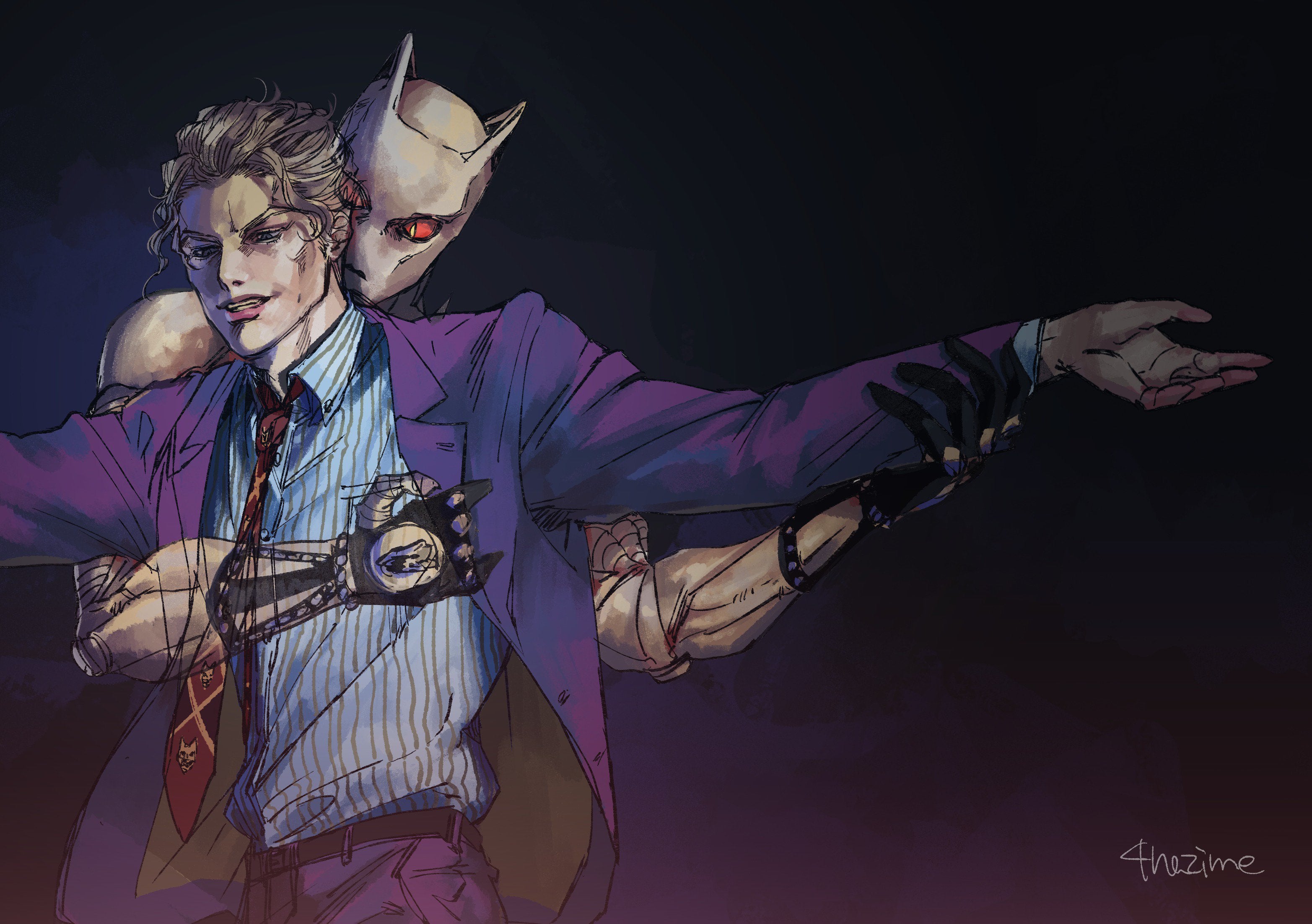 Kira - Jojo's Bizarre Adventure , HD Wallpaper & Backgrounds