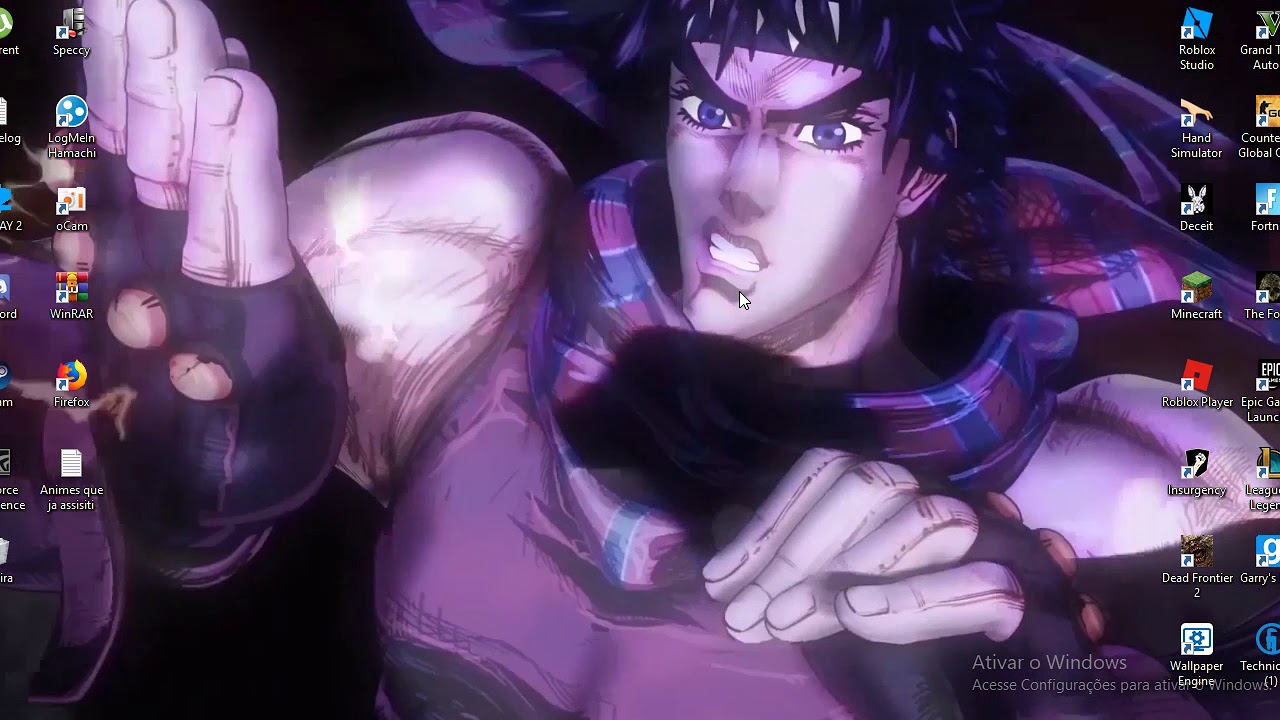 Jojo S Bizarre Adventure Wallpaper Engine , HD Wallpaper & Backgrounds