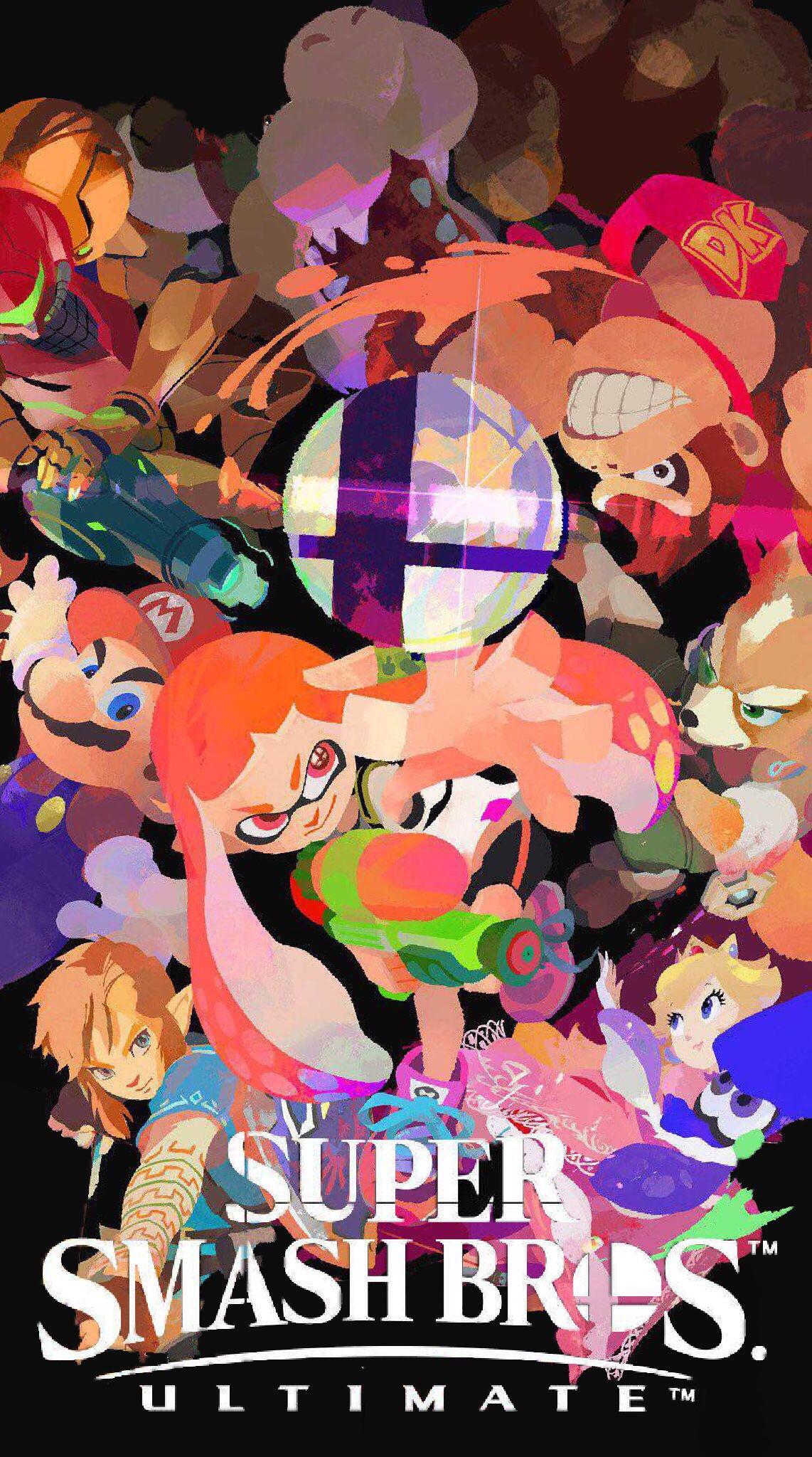 Iphone Super Smash Bros Ultimate , HD Wallpaper & Backgrounds