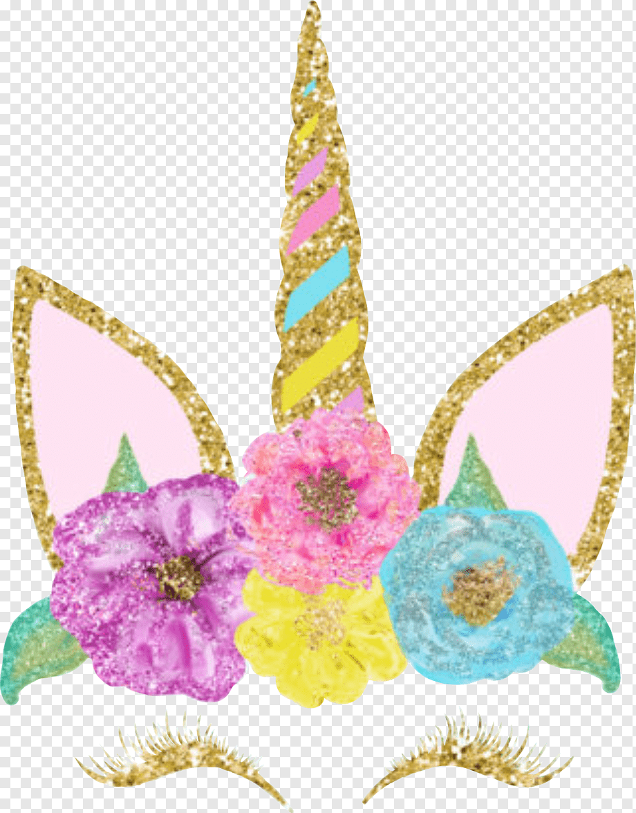Pink And Gold Unicorn, Unicorn Flower Petal Crown, - Holy Family Catholic Church , HD Wallpaper & Backgrounds