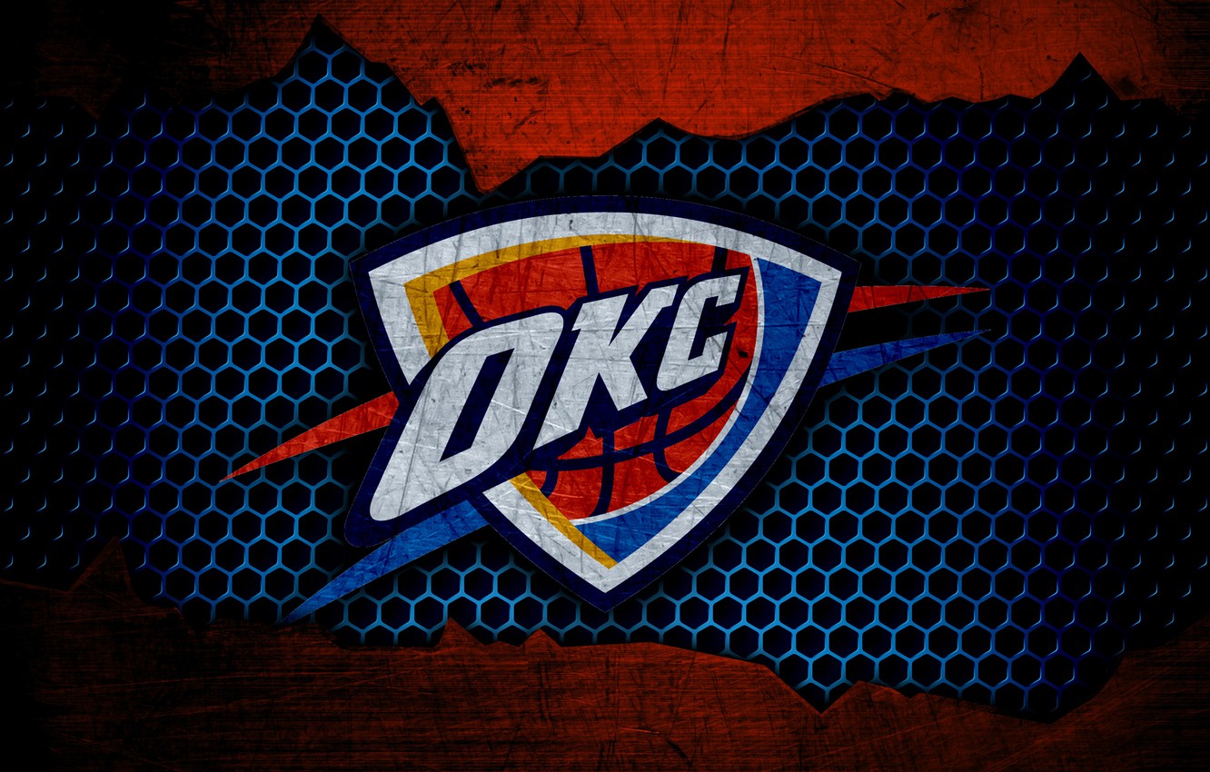 Photo Wallpaper Wallpaper, Sport, Logo, Basketball, - Oklahoma City Thunder Wallpaper 2020 , HD Wallpaper & Backgrounds