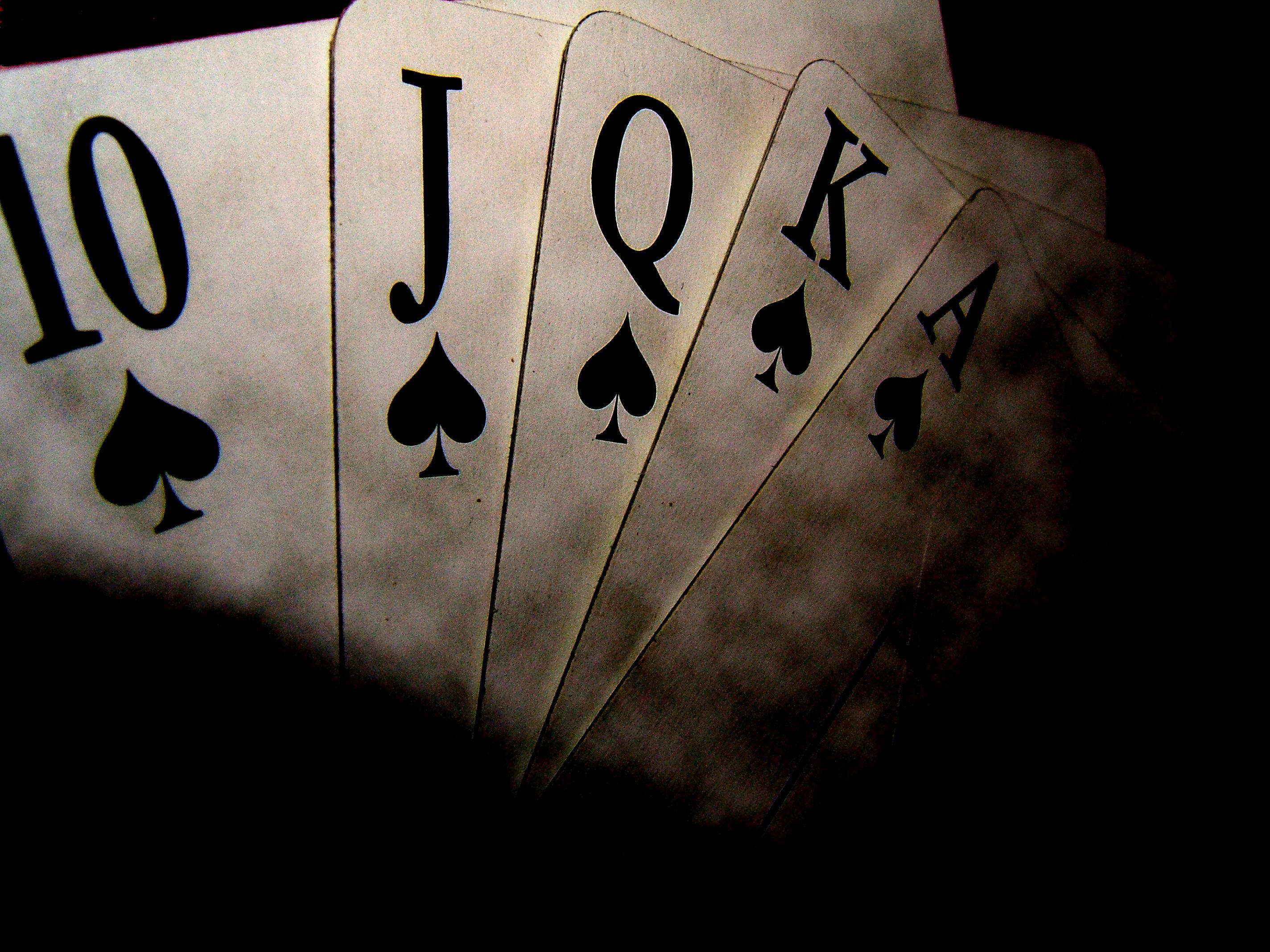 Playing Cards Wallpaper - Poker Background , HD Wallpaper & Backgrounds