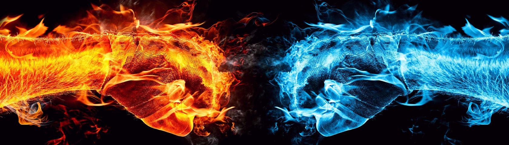 Fire And Ice - Cool Twitter Background , HD Wallpaper & Backgrounds