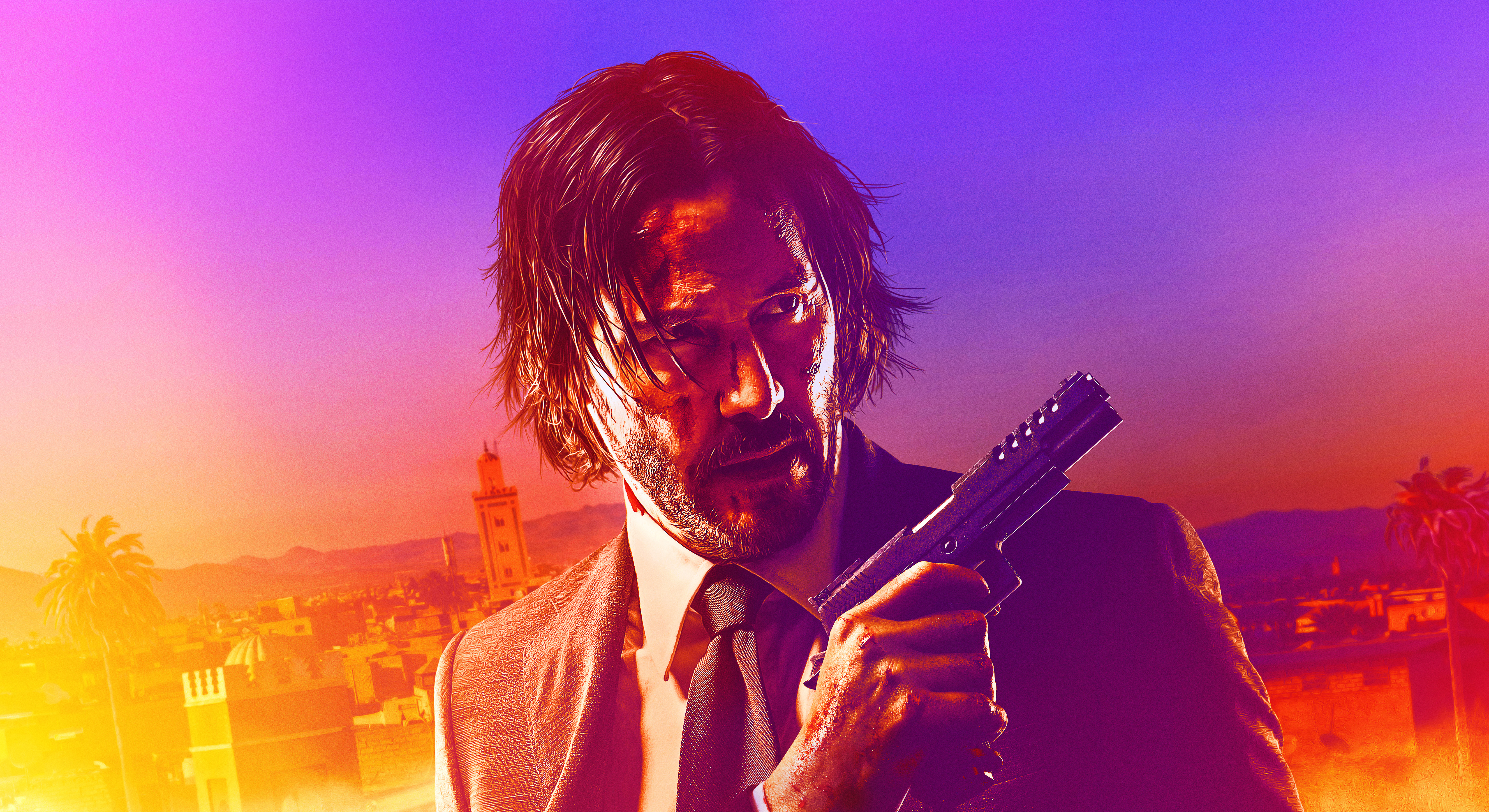 John Wick 3 , HD Wallpaper & Backgrounds