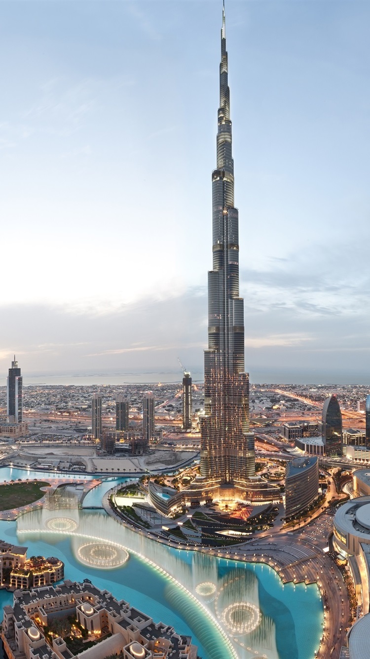 Aesthetic Burj Khalifa Hd , HD Wallpaper & Backgrounds