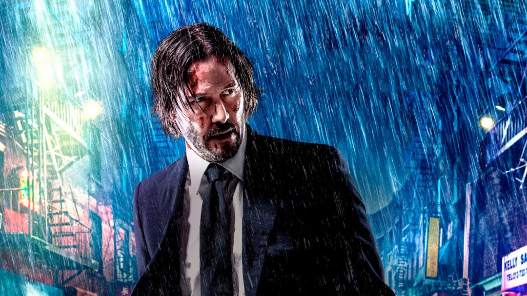 John Wick - John Wick 3 Painting , HD Wallpaper & Backgrounds