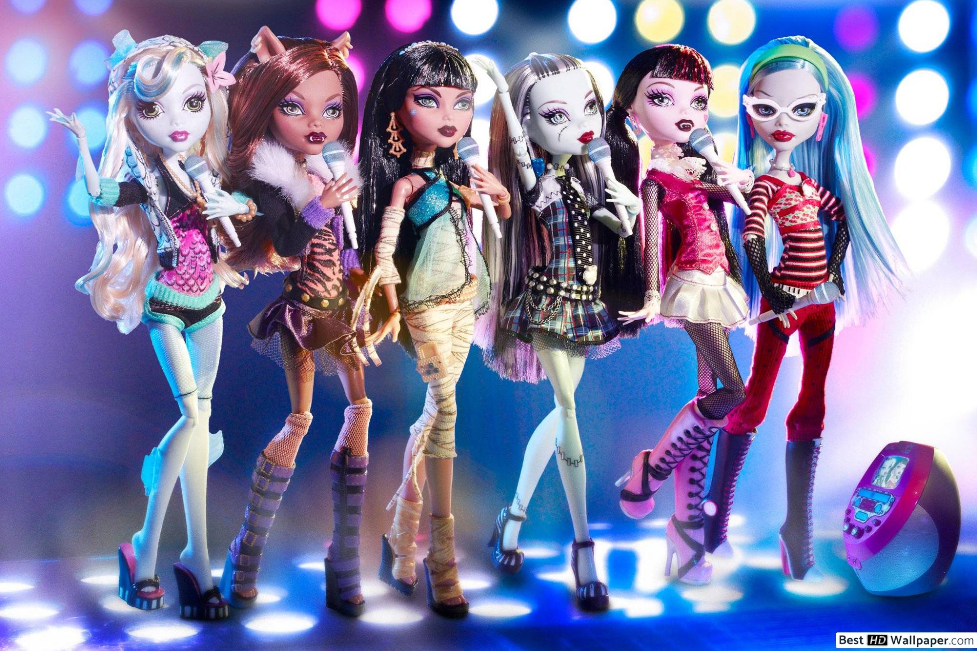 Monster High Dolls , HD Wallpaper & Backgrounds
