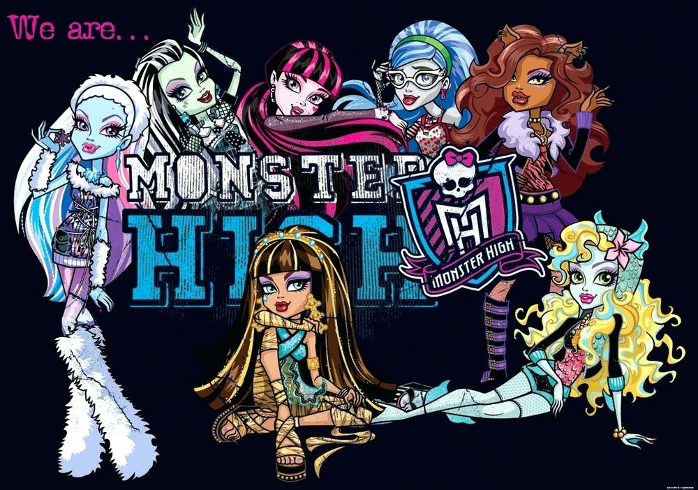 Monster High Wallpaper For Bedroom Walls Free Download - Monster High All Girls , HD Wallpaper & Backgrounds