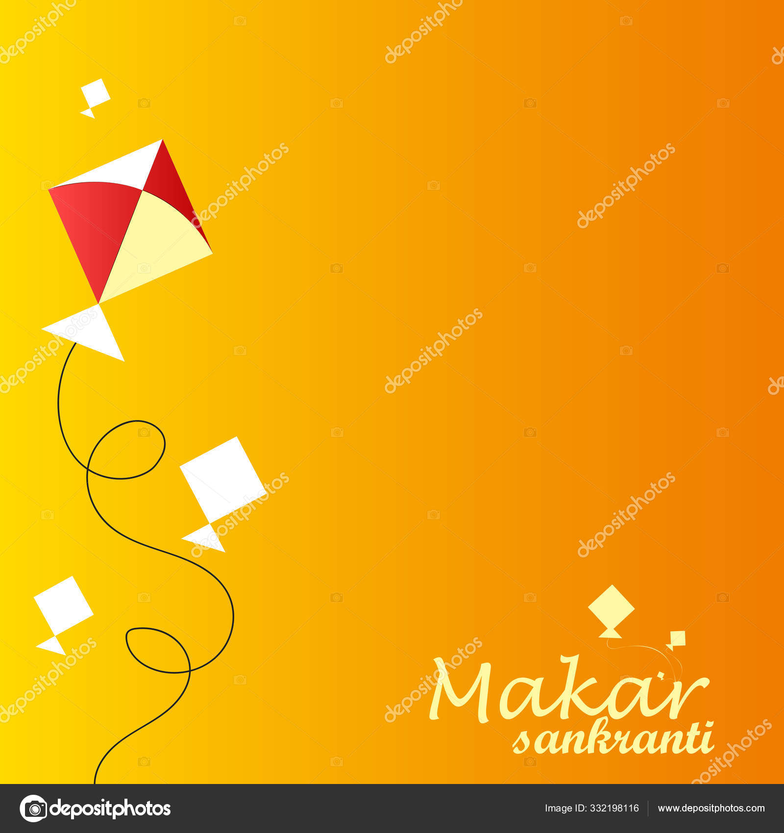 Illustration Of Happy Makar Sankranti Wallpaper With - Graphic Design , HD Wallpaper & Backgrounds