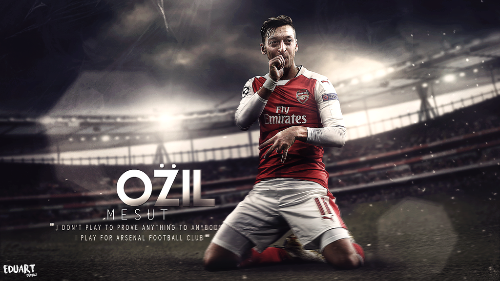 Mesut Ozil Wallpapers 1024x576, - Mesut Ozil Wallpaper Pc , HD Wallpaper & Backgrounds