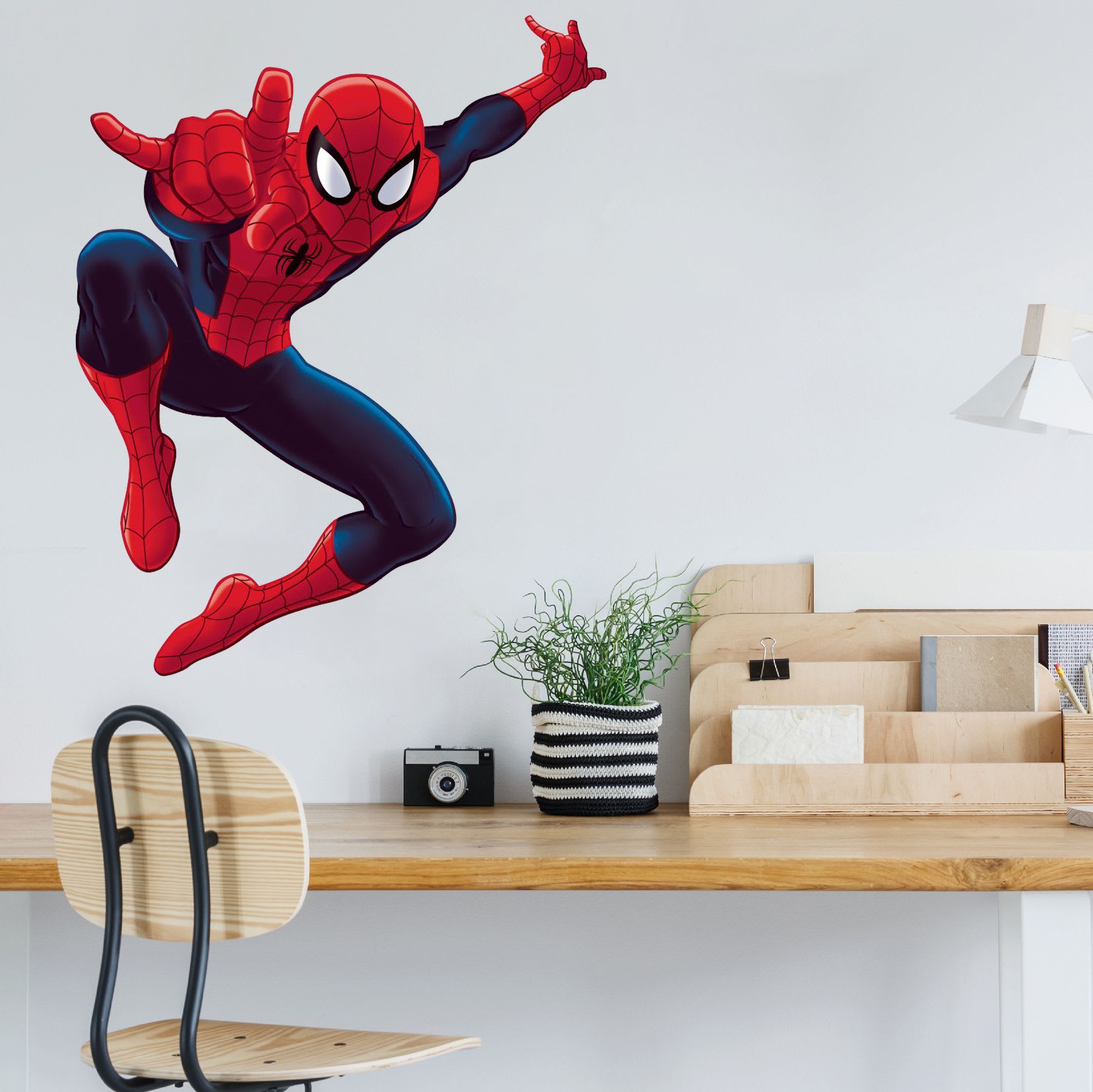 Asian Paints Wall-ons Comic Book Spiderman - Spiderman Stickers , HD Wallpaper & Backgrounds