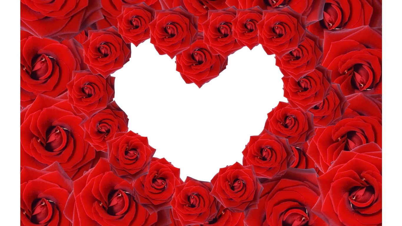 Red Roses Heart Shape Computer Wallpaper Free - Best Roses For Lovers , HD Wallpaper & Backgrounds
