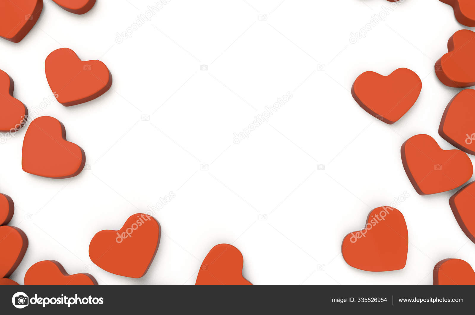 Render Illustration Heart Shape Minimal Background - Background Chocolate , HD Wallpaper & Backgrounds