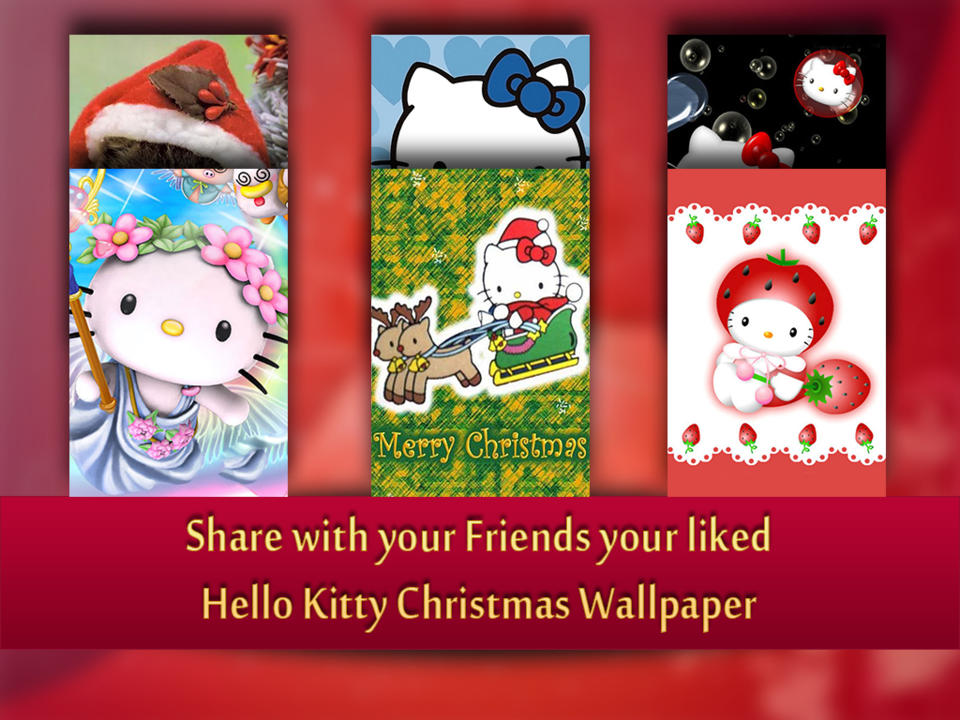 Hello Kitty Christmas Wallpapers Iphone Ipad Game Reviews - Hello Kitty , HD Wallpaper & Backgrounds