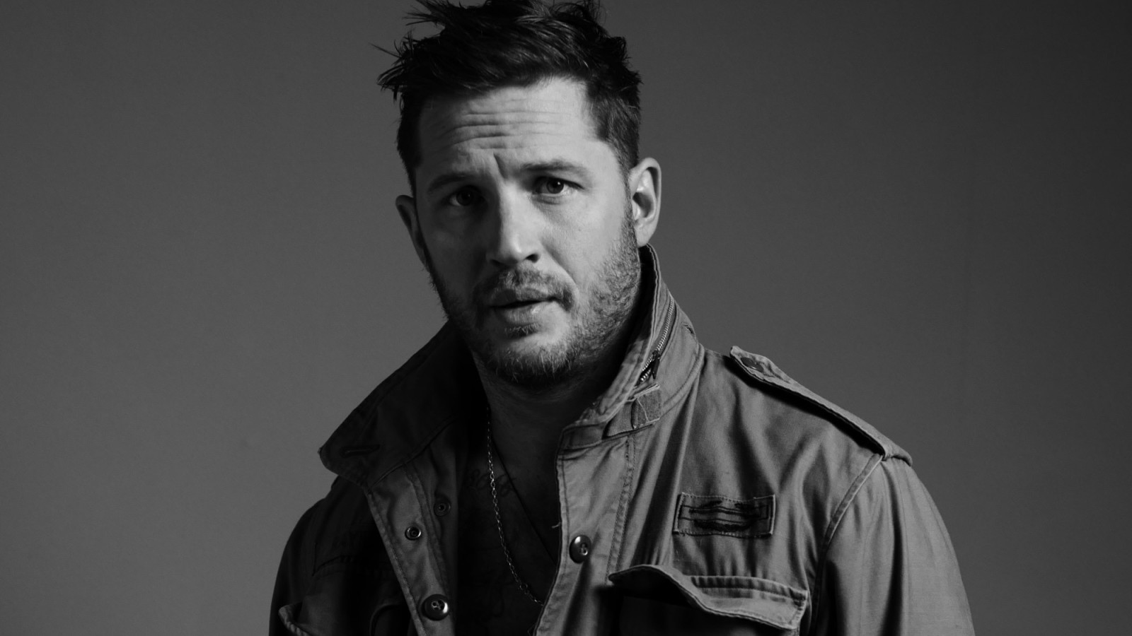 Tom Hardy Black And White , HD Wallpaper & Backgrounds