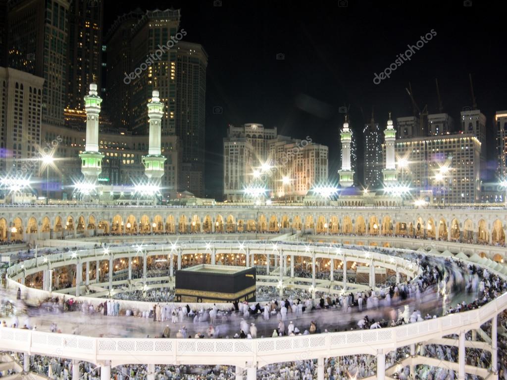 Kaaba The Holy Mosque In Mecca Stock Photo - Kaaba In Mecca , HD Wallpaper & Backgrounds