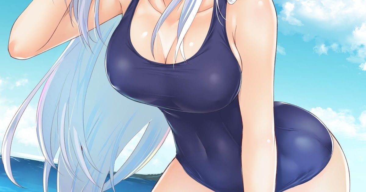 Ecchi Anime Girls In Swimsuits , HD Wallpaper & Backgrounds