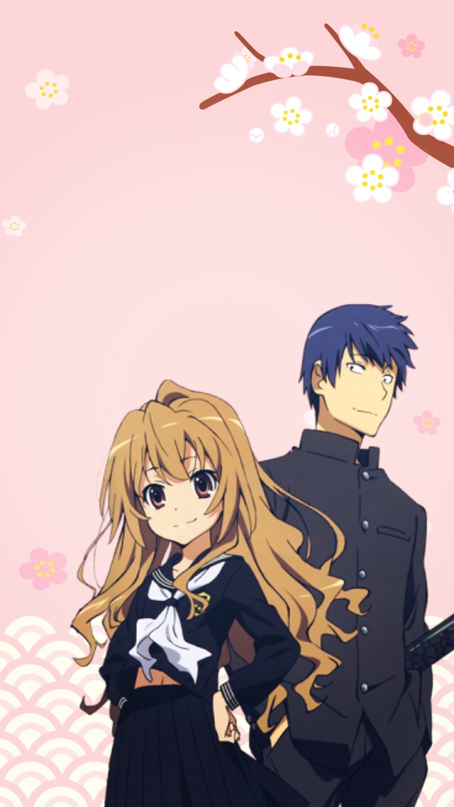 #toradora #taigaaisaka #taiga #aisaka #taigaxryuuji - Toradora Taiga Y Ryuuji , HD Wallpaper & Backgrounds