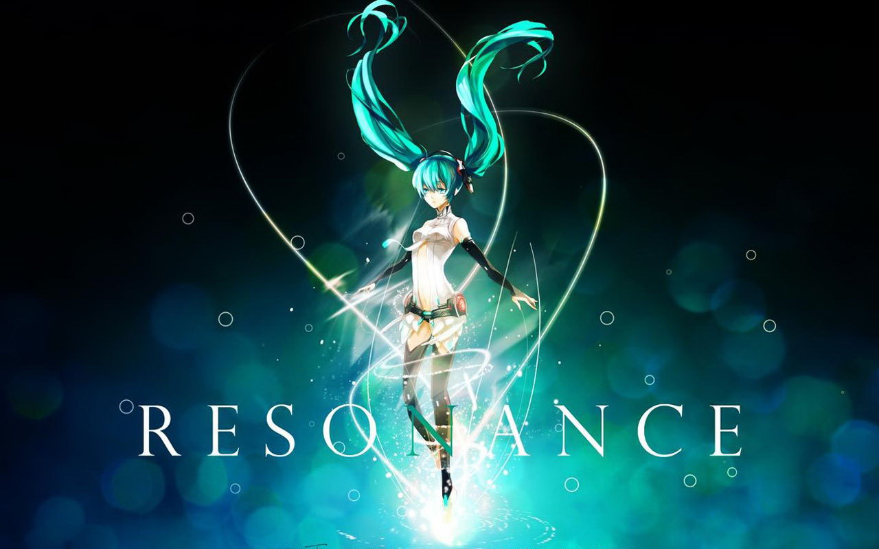 Cute Hatsune Miku Anime Wallpaper Full Hd Wallpapers - Rainmeter Hatsune Miku , HD Wallpaper & Backgrounds