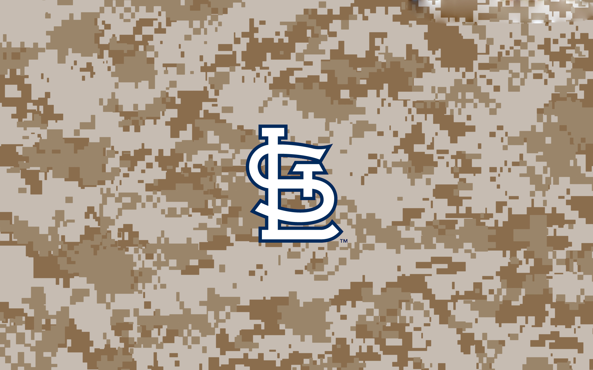 St Louis Cardinals Camo Logo , HD Wallpaper & Backgrounds