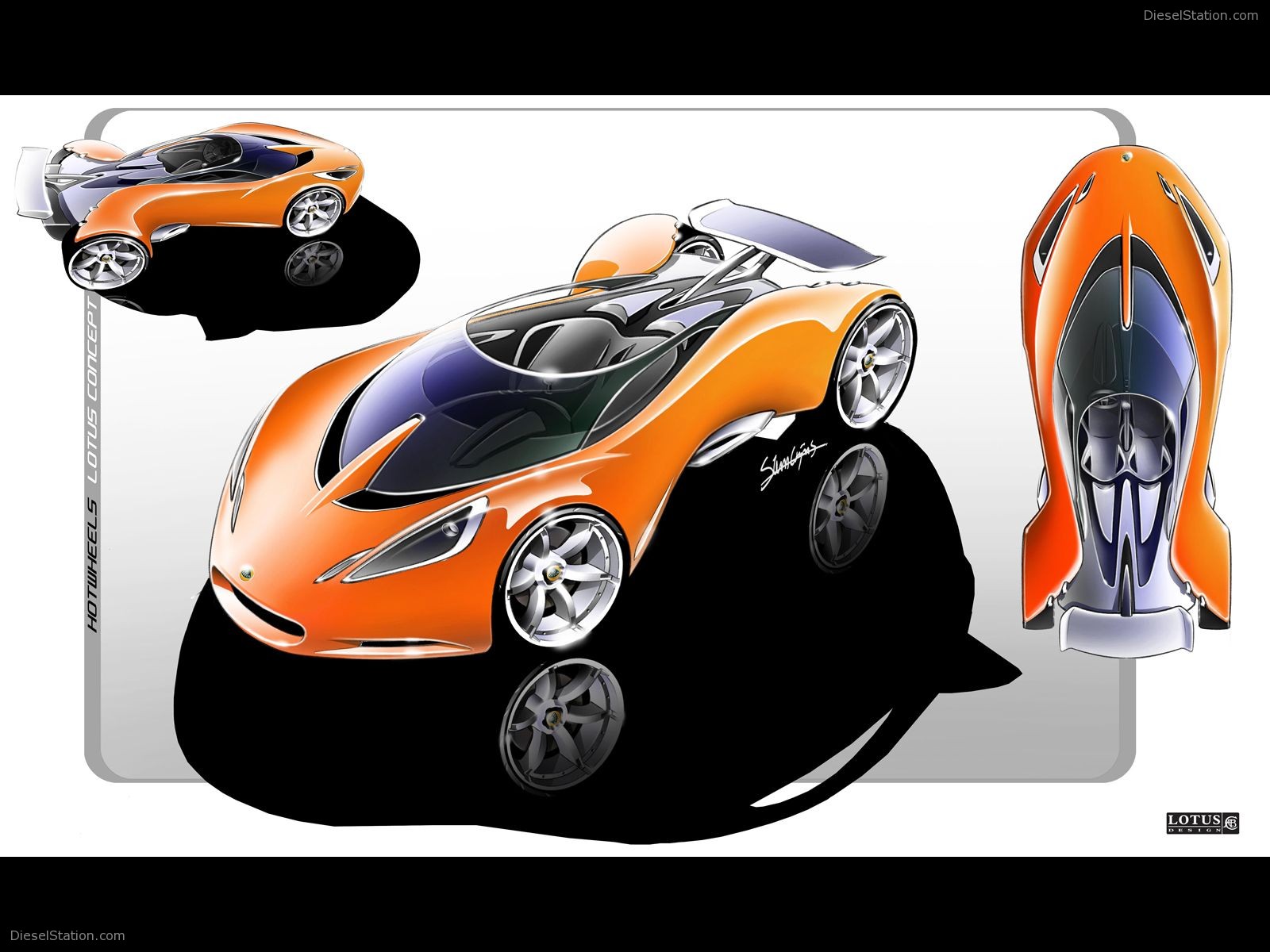 Lotus Hot Wheels Design Concept Car - Hot Wheels Sketch , HD Wallpaper & Backgrounds