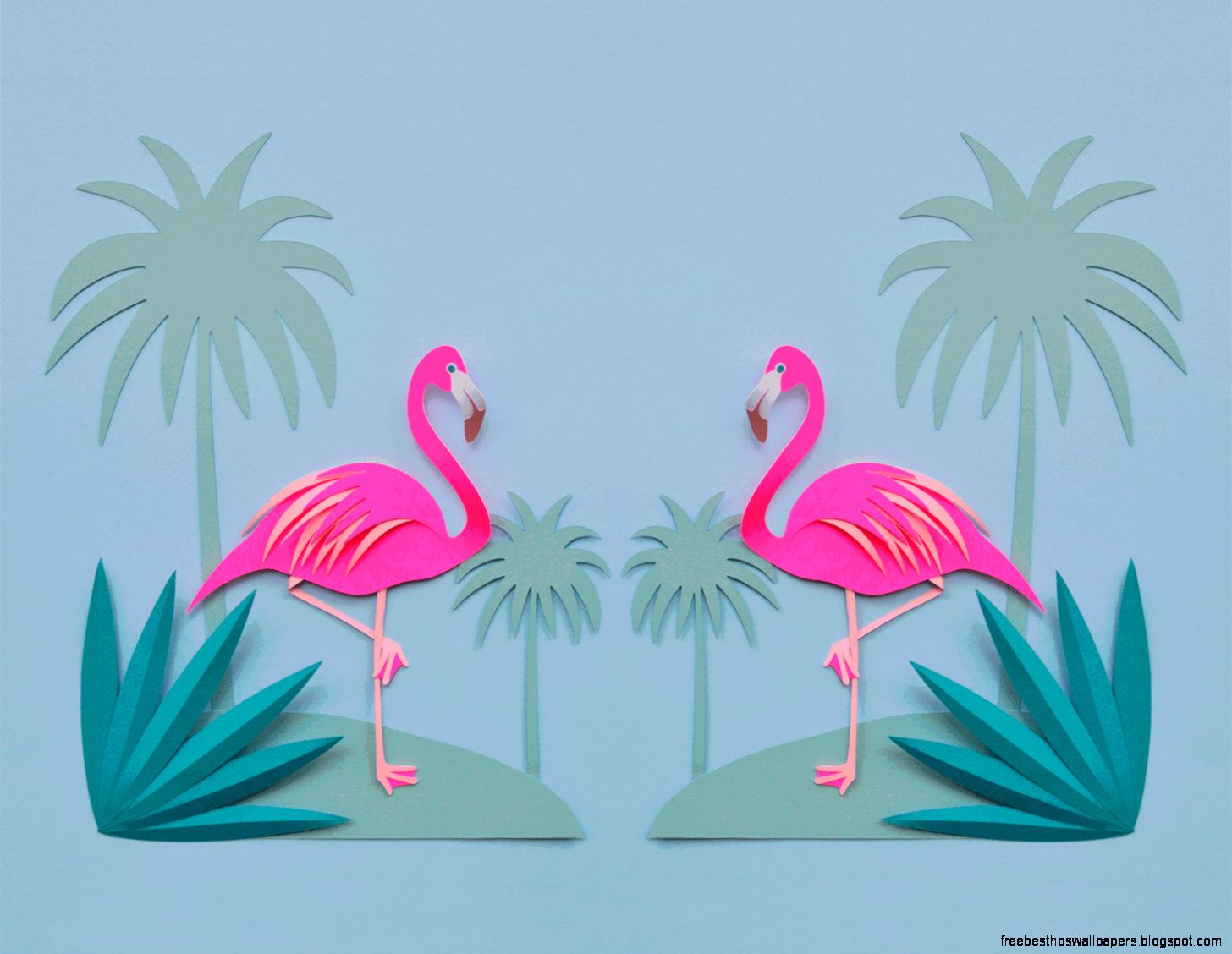 Pink Flamingo Wallpaper - Flamingo Wallpaper Pink , HD Wallpaper & Backgrounds