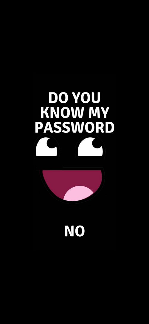 You Dont Know The Password , HD Wallpaper & Backgrounds