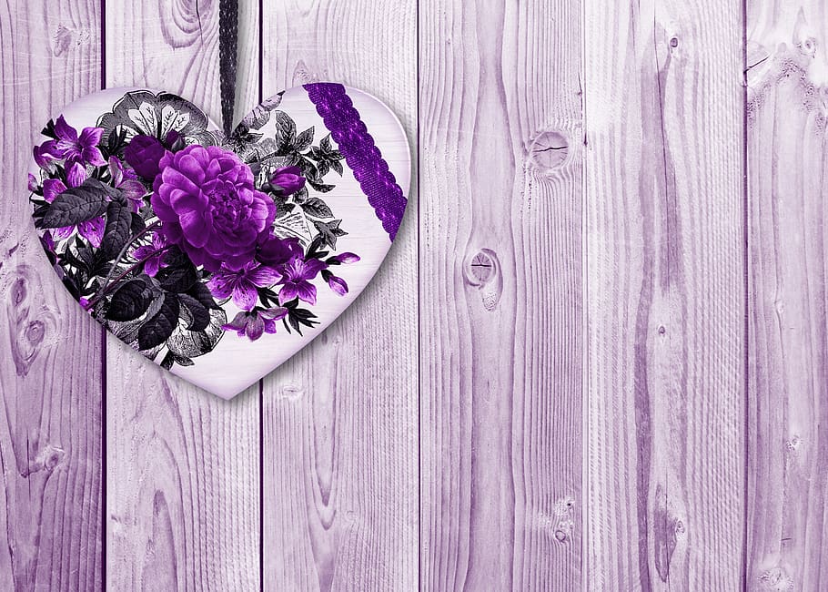 Heart, Flowers, Nostalgia, Scrapbooking, Grunge, Vintage, - Sweet Images For Whatsapp Profile , HD Wallpaper & Backgrounds