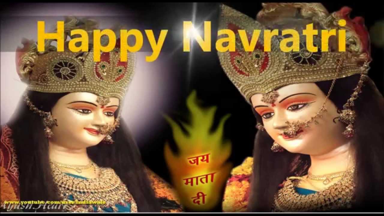 Happy Navratri Hd Wallpaper - Maa Durga Wallpaper Full Size , HD Wallpaper & Backgrounds