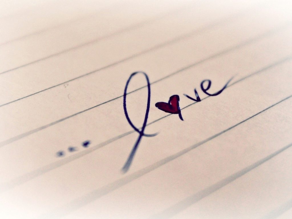 Love Written On Paper , HD Wallpaper & Backgrounds